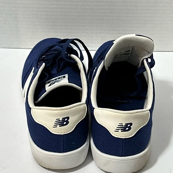 New Balance Navy and White CT15 Canvas Skate Shoes - Picture 7 of 9